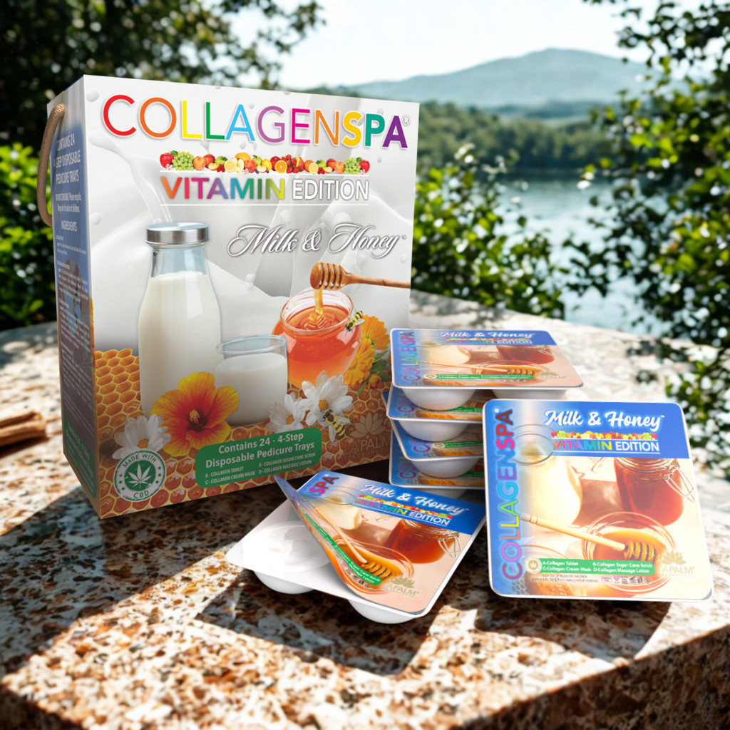 Collagen Spa® Vitamin Edition – Milk & Honey Pedicure