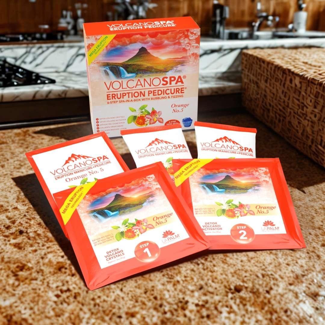 Volcano Spa® Eruption Pedicure – Orange No. 5